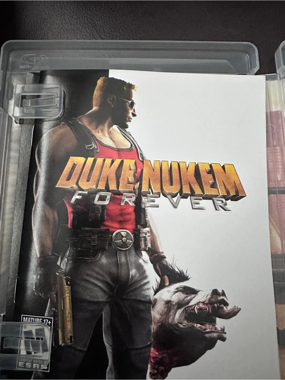 Sony PS3 Duke Nukem Forever CD video game Mature 17+ multiplayer